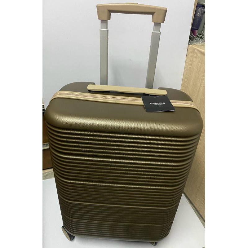 กระเป๋าเดินทาง CAGGIONI ขนาด 20 นิ้ว CitiBank (UOB) สีทอง
