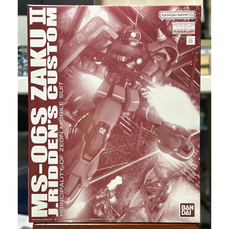 พร้อมส่ง [P-BANDAI] MG 1/100 MS-06S Zaku II Johnny Ridden's Custom