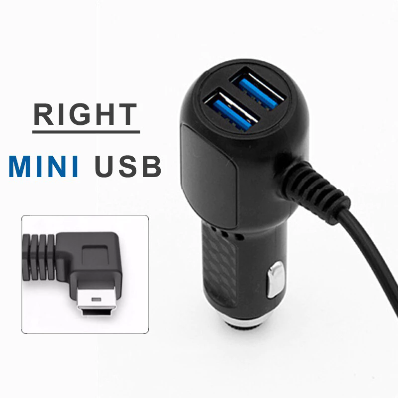 สายชาร์จกล้องติดรถยนต์ และ GPS ยาว 3.5 เมตร มี USB 2 ช่อง 3.5 A Camera Car Charger GPS mini thumbnail 7