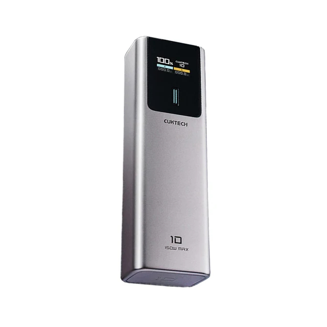 ZMI CUKTECH PB100P ความจุ 10000mAh 150W Max ขนาดเล็กพกง่าย รองรับจ่ายไฟ PD3.0,QC,PPS,Mi -12M