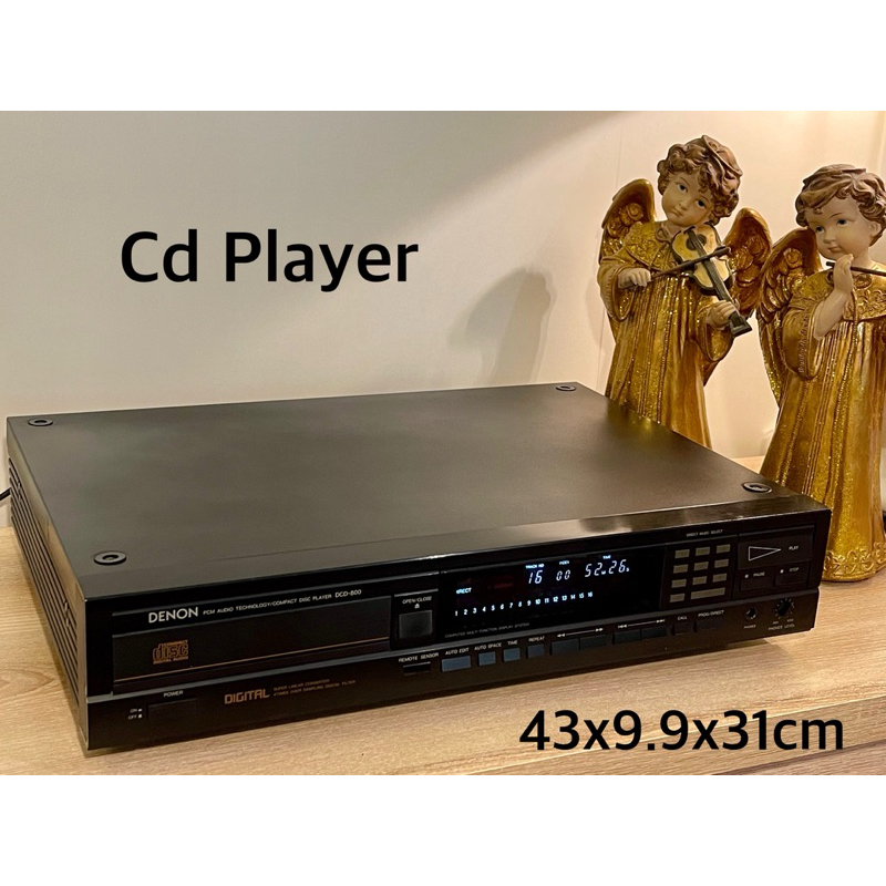CD-01-291266 เครื่องเล่นซีดีมือสองจากประเทศญี่ปุ่น DENON DCD-800 แถมหม้อแปลง และรีโมท