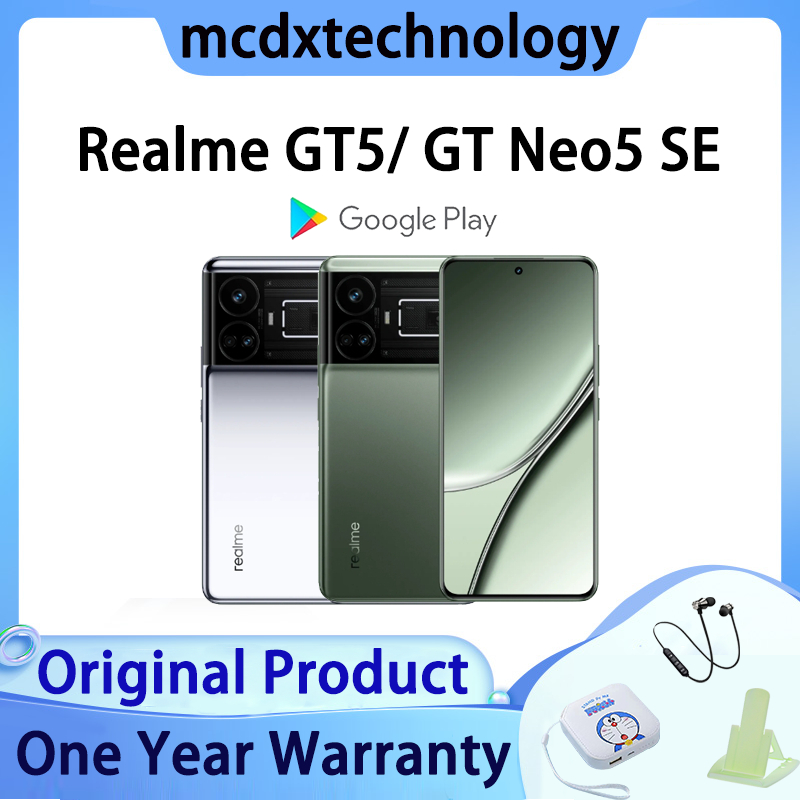 【Global Rom】Realme GT5 240W Snapdragon 8 Gen 2 240W Fast Charging 144Hz Dual SIM Realme GT5/ china set GT Neo5 SE