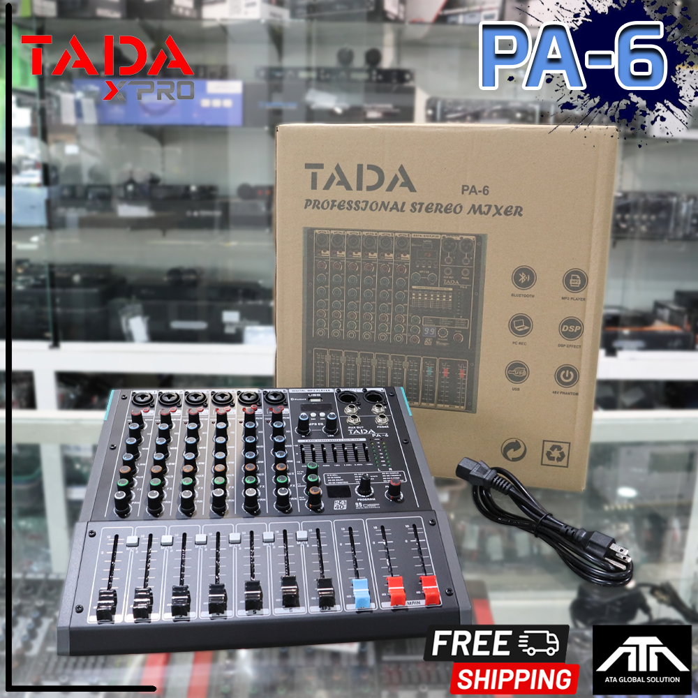 TADA PA 6 มิกซ์เซอร์ PA-6 มิกซ์เซอร์