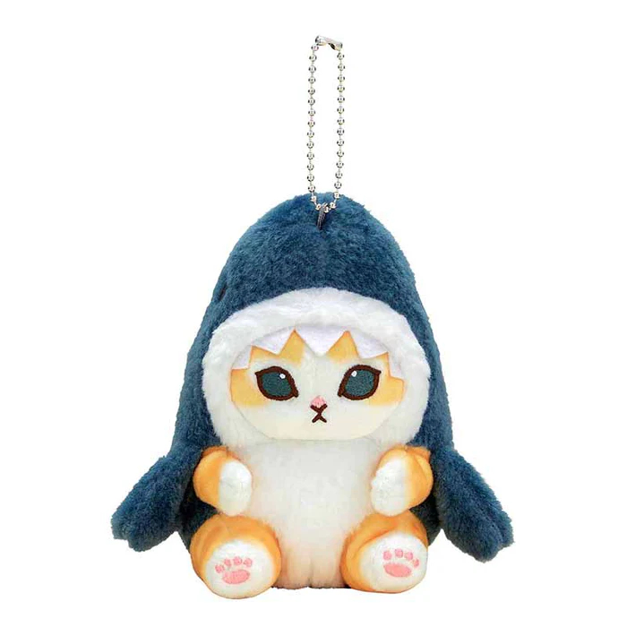 [Direct from Japan] mofusand Cat Plush doll Keychain Pote Pote Shark Nyan Japan NEW