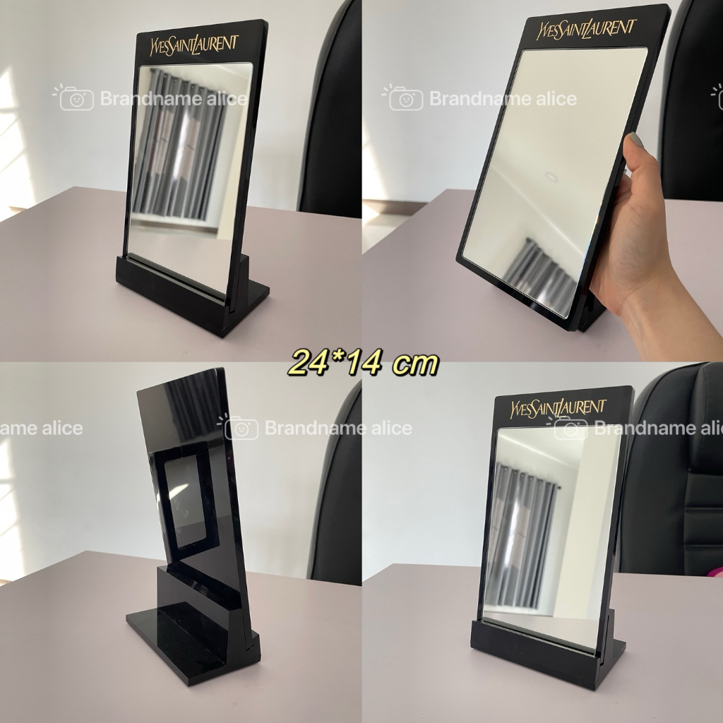 แท้💯กระจกแต่งหน้าตั้งโต๊ะ Ysl