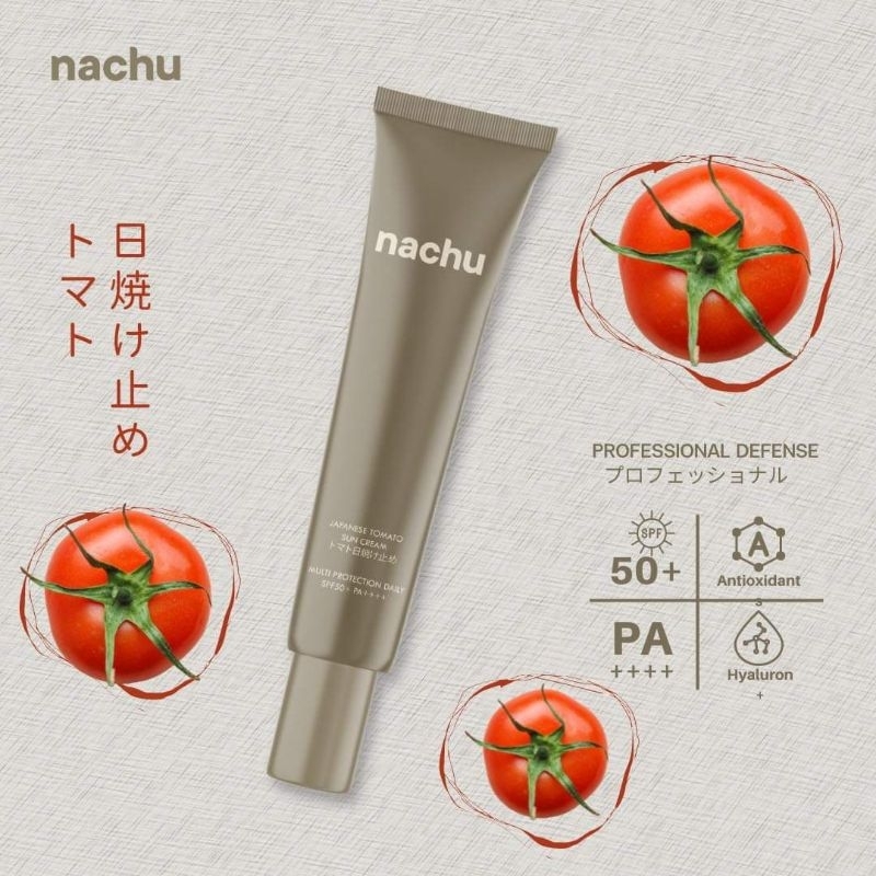 [ของแท้/ส่งฟรี] Nachu Japanese Tomato Sunscreen กันแดดมะเขือเทศ ญี่ปุ่น