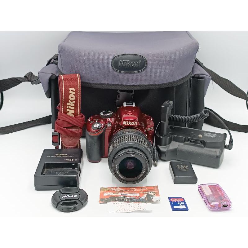 กล้อง Nikon D3200+18-55 F3.5-5.6 G VR กล้องมือสอง เลนส์มือสอง