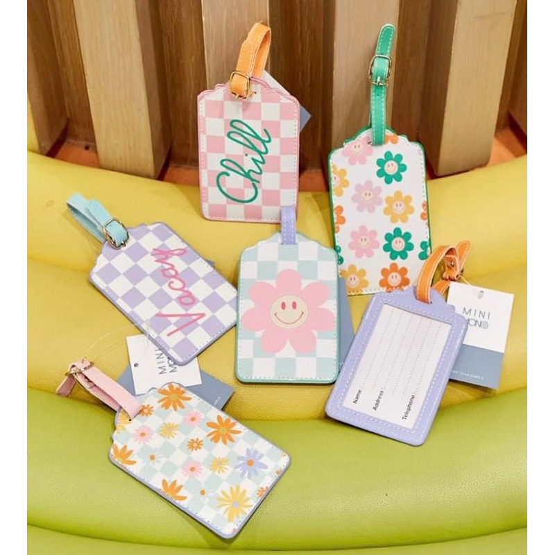 [พร้อมส่ง] tagกระเป๋า ป้ายติดกระเป๋า minimono