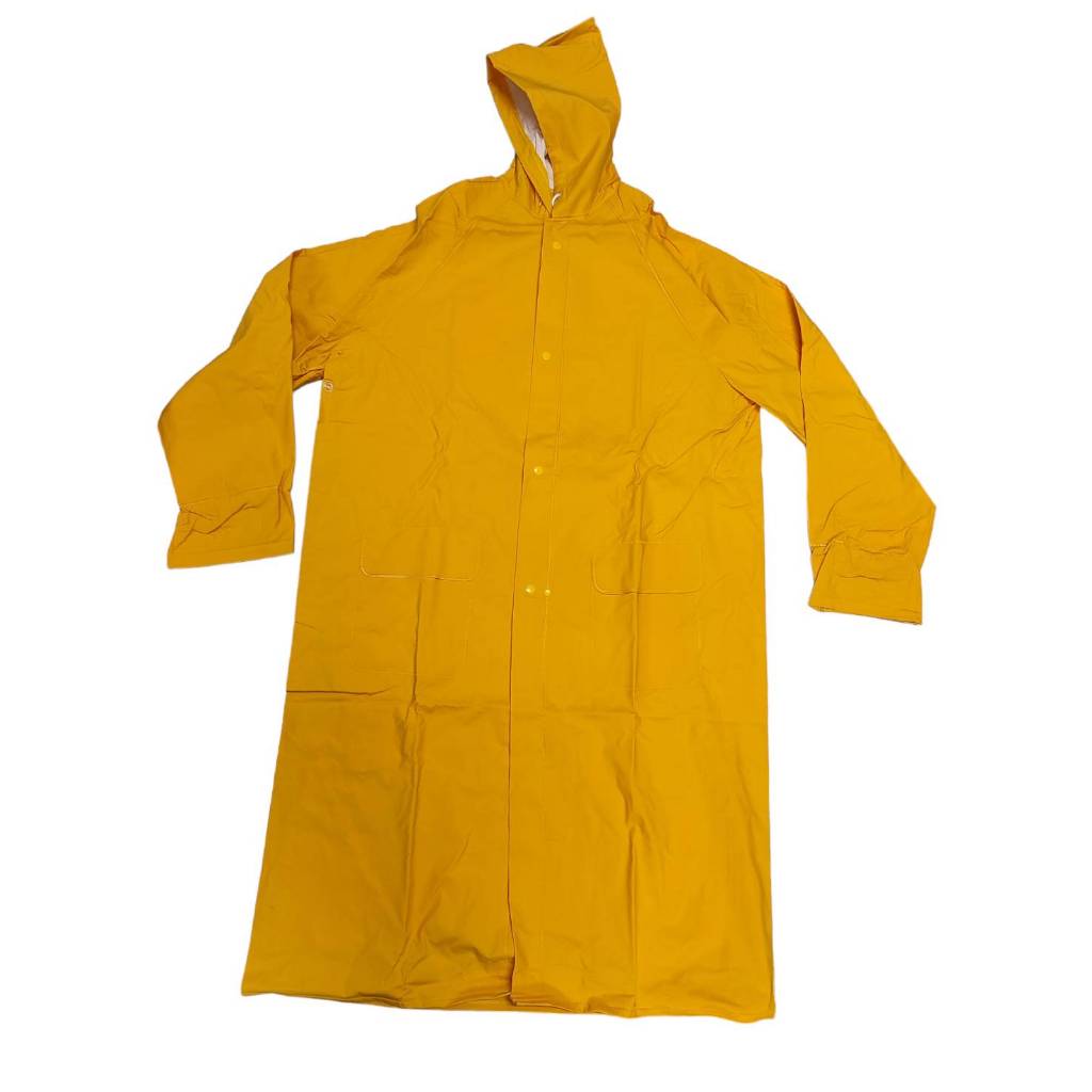 WORKSafe WSCOPVC03 ชุดเสื้อคลุมยาวพร้อมฮูดคลุมศีรษะ ป้องกันสารเคมี Size L ของแท้