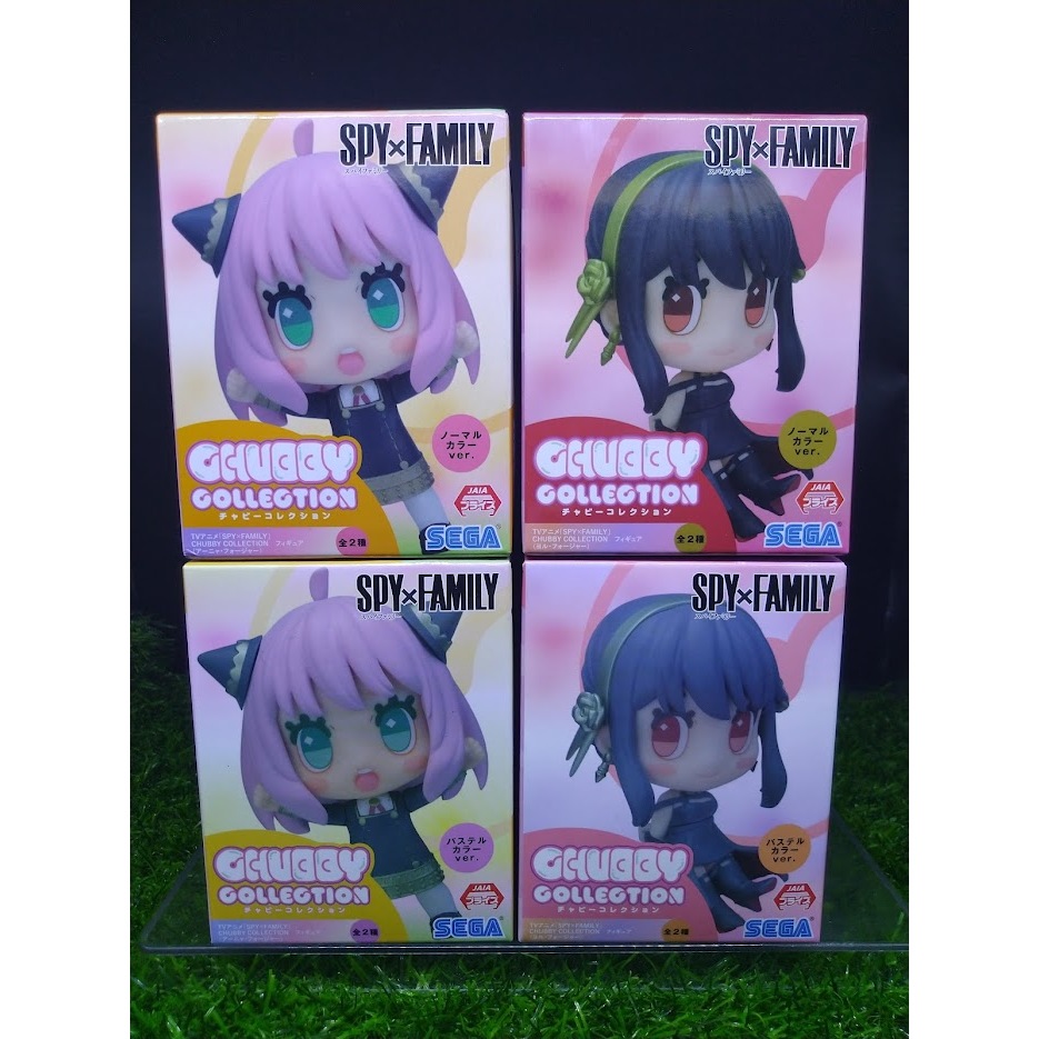 (ของแท้) ลอยด์ / ยอร์ / อาเนีย ฟอร์เจอร์ Loid & Yor & Anya Forger - Spy x Family Chubby Collection Sega​ Figure