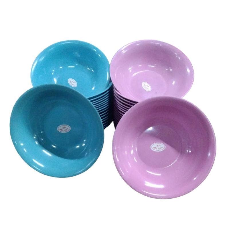 ชาม แกง พลาสติก AP กว้าง 19 cm ลึก 5 ซม  ( กว้าง 7.5 นิ้ว )  มี 2 สีฟ้า สีชมพู ราคา ถูกที่สุด ดีลบีเคเค รูปภาพหลัก