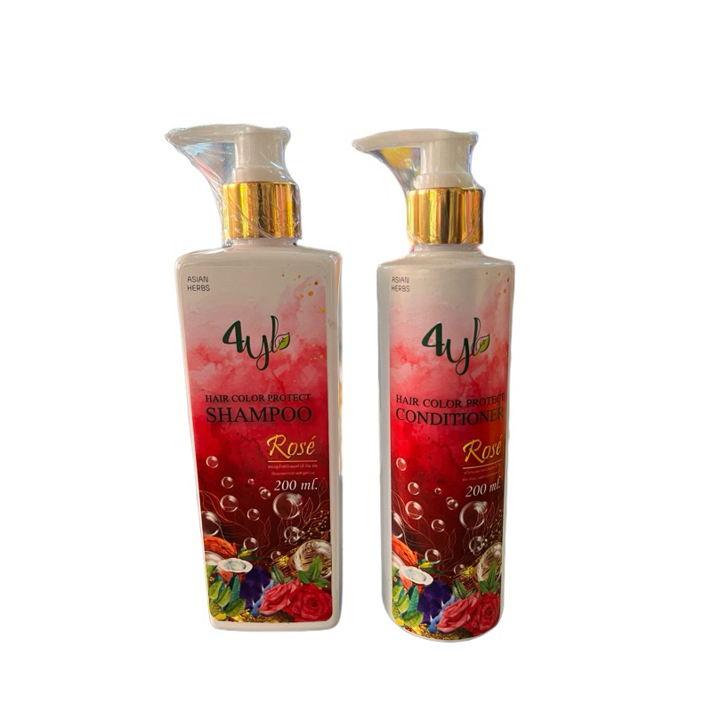 แชมพูสมุนไพร 4YL สูตรโรเซ่