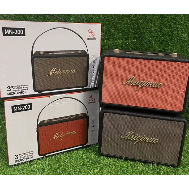 MN-200 ลำโพงบลูทูธเบสหนักพกพาได้สะดวก เสียงดี