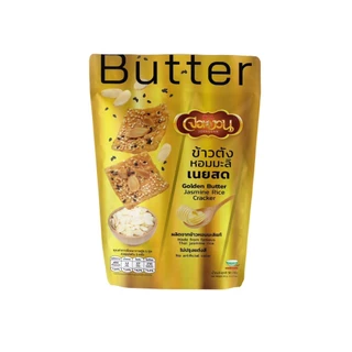 ข้าวตังหอมมะลิเนยสด จอหงวน 90 กรัม / Golden Butter Jasmie Rice Cracker 90 G