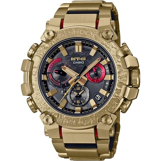 [Direct from Japan] [Casio] นาฬิกา G-Shock [ของแท้ในประเทศ] Made in Japan MT-G Bluetooth มาพร้อมวิทยุ Solar MTG-B3000CX-9AJR Men's Gold
