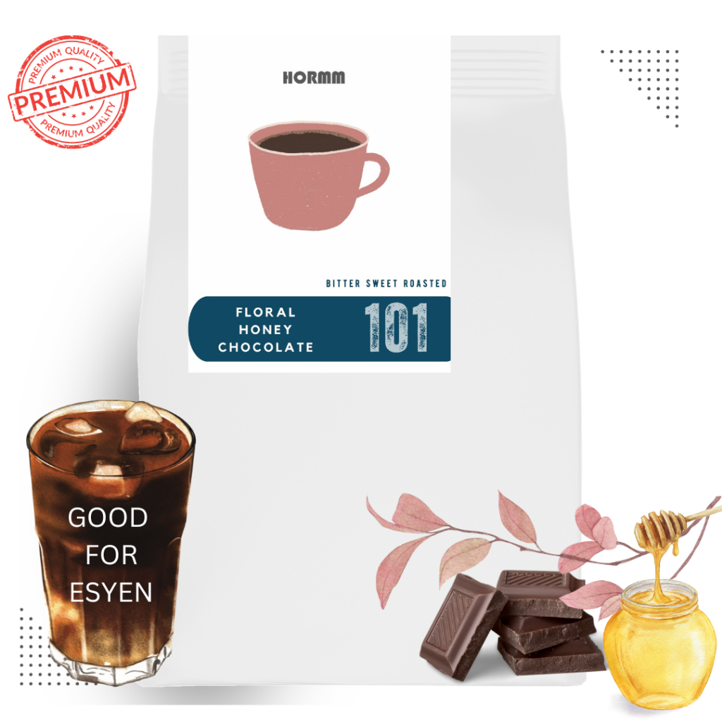 𝐄𝐒+𝐘𝐄𝐍 ไฮโซ กาแฟเบลนคั่วเข้ม หอมด̲อ̲ก̲ไ̲ม้̲̲ สู้นม 𝘾𝙤𝙛𝙛𝙚𝙚101 𝘽𝙡𝙚𝙣𝙙เบลนกาแฟไทย 𝗛𝗢𝗥𝗠𝗠 กาแฟคั่วเข้ม"เกรดพรีเมียม"