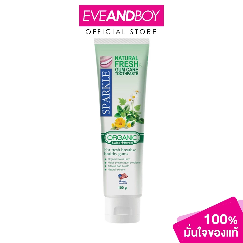 SPARKLE - Natural Fresh & Gum Care Toothpaste