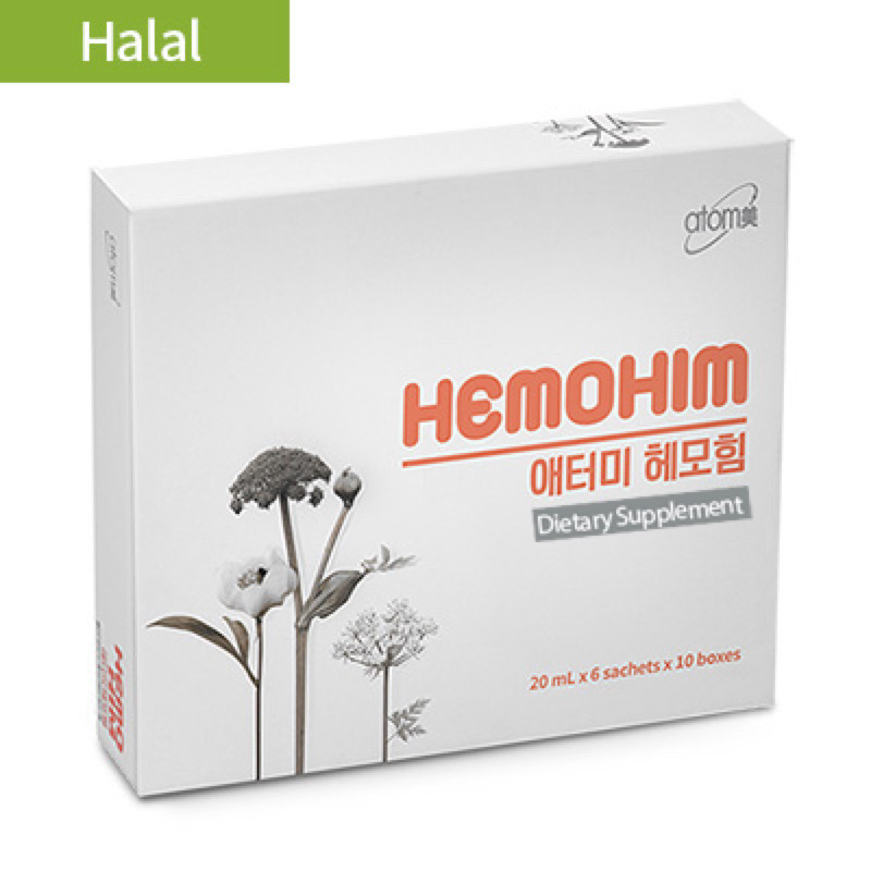 Atomy Hemohim - เฮโมฮิม ผลิตภัณฑ์เสริมอาหาร 1ชุด (ล็อตผลิตใหม่)