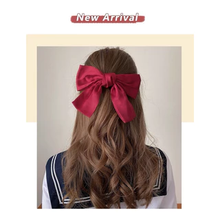 🎅🏻พร้อมส่งจากไทย🎅🏻รวมโบว์สีแดงสำหรับเทศกาลChristmasคริสต์มาส กิ๊บสีแดง โบว์สีแดง กิ๊บสีแดงปีใหม่