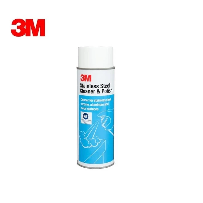 สเปรย์ทำความสะอาดสแตนเลส3M เคลือบเงาสแตนเลส3M Stainless Steel Cleaner ขนาด600กรัม