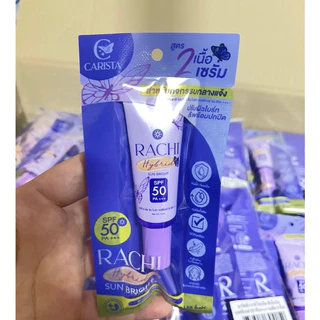 ราชิ ไฮบริด ซัน ไบร์ท (กันแดดราชิ สูตร 2) Rachi Hybrid Sun Bright SPF 50 PA+++ ขนาด 4 มล.