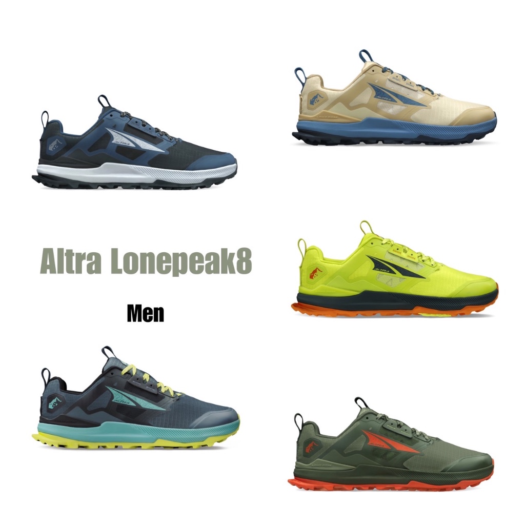 Altra Lone Peak 8 - Men - รองเท้าวิ่งผู้ชาย