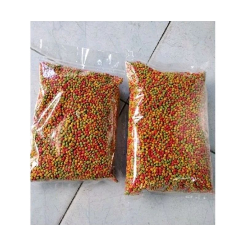 สุพรีมเม็ดกลม อาหารสำหรับนกหัวจุก ขนาด 500-1000 กรัม