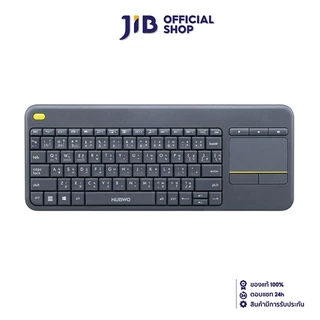 WIRELESS KEYBOARD (คีย์บอร์ดไร้สาย) NUBWO DUAL MODE NKB107 BLACK
