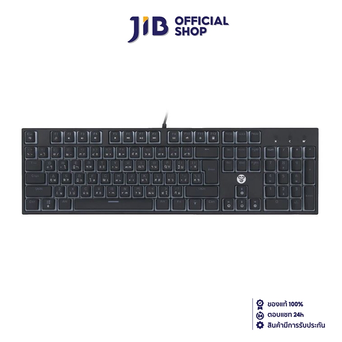 KEYBOARD (คีย์บอร์ด) FANTECH ATOM RGB RIY MK887S (BLACK) (BLUE SWITCH - RGB LED - EN/TH)