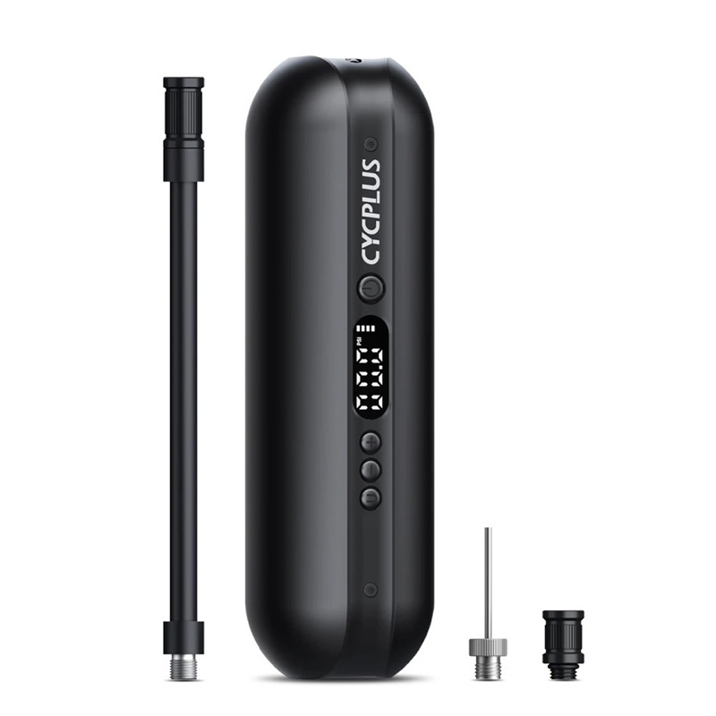 สูบลมไฟฟ้า Cycplus A2 A8 สำหรับจักรยาน มอเตอร์ไซค์ รถยนต์