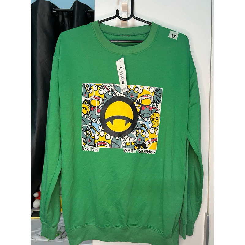เสื้อแขนยาว angry bird สีเขียว