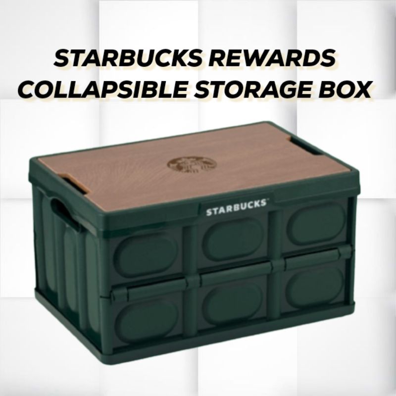 กล่องพับได้อเนกประสงค์ | STARBUCKS REWARDS COLLAPSIBLE STORAGE BOX