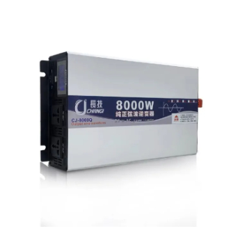 CJ inverter 8000W 12v/24V/48V  อินเวอร์เตอร์เพียวซายเวฟ100% ตัวแปลงไฟ Dc to Ac  ตัวแปลงไฟรถ สินค้าพร