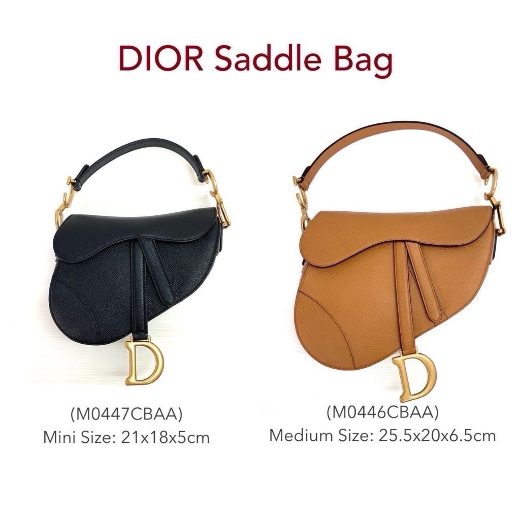 DIOR Saddle Bag ของแท้ 100% [ส่งฟรี]