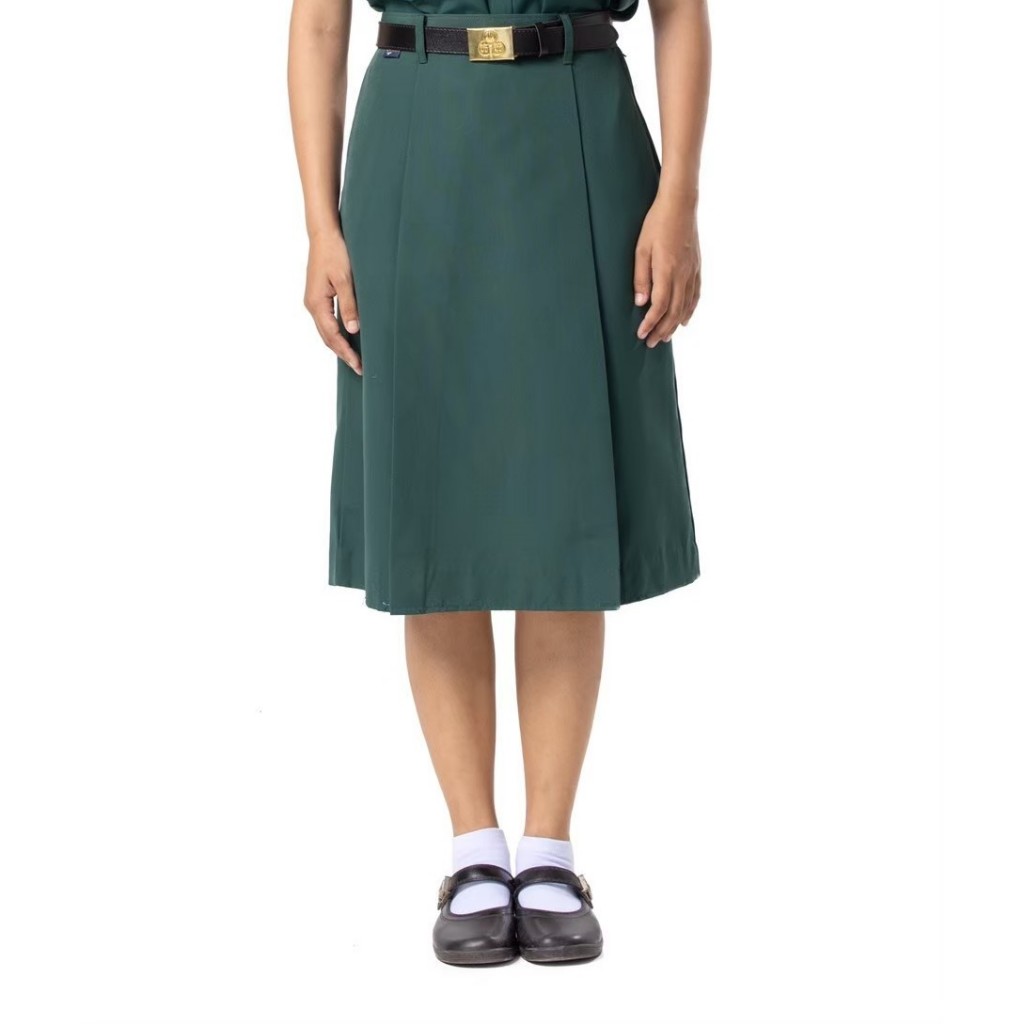 กระโปรงเนตรนารี เฉพาะกระโปรง ไม่มีเสื้อ  ลูกเสือเนตรนารี  ยี่ห้อชัยพฤกษ์ KGM UNIFORM