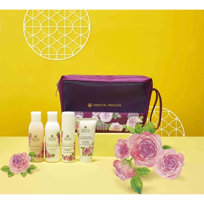 ชุดไวท์ฟาวเวอร์ Oriental Princess Oriental White Flower Travel Set