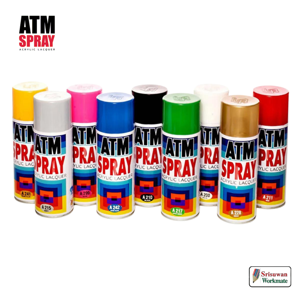 ATM สีสเปรย์ พ่นชิ้นงานได้อเนกประสงค์