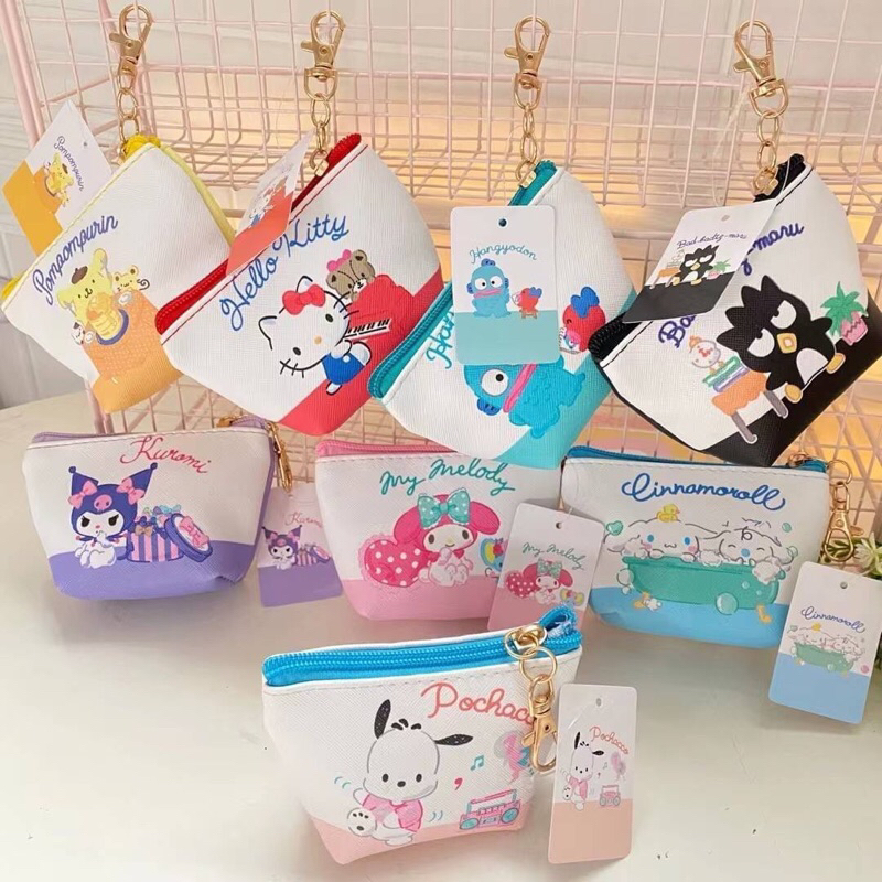 กระเป๋าใส่เหรียญ Sanrio งานป้าย