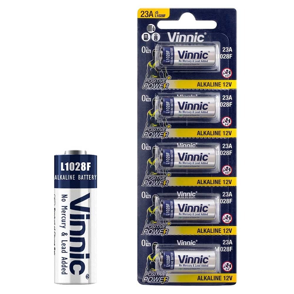 Vinnic 23A จำนวน 1 ก้อน หรือ 5 ก้อน 12V  ของแท้ - รูปที่ 4