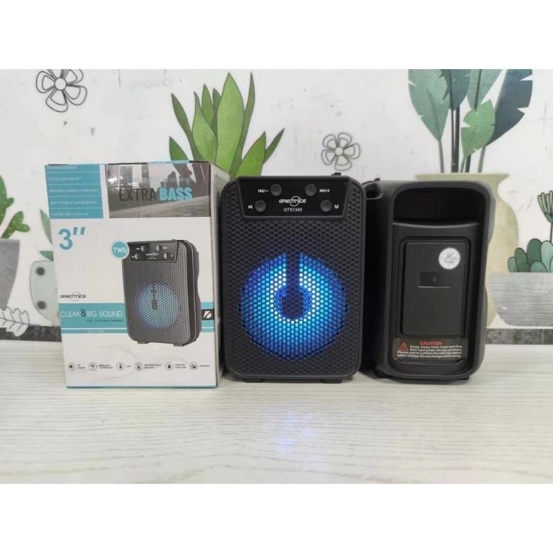 ลำโพงไร้สาย 8” รุ่น GTS-1345 ดอกลำโพง 3"