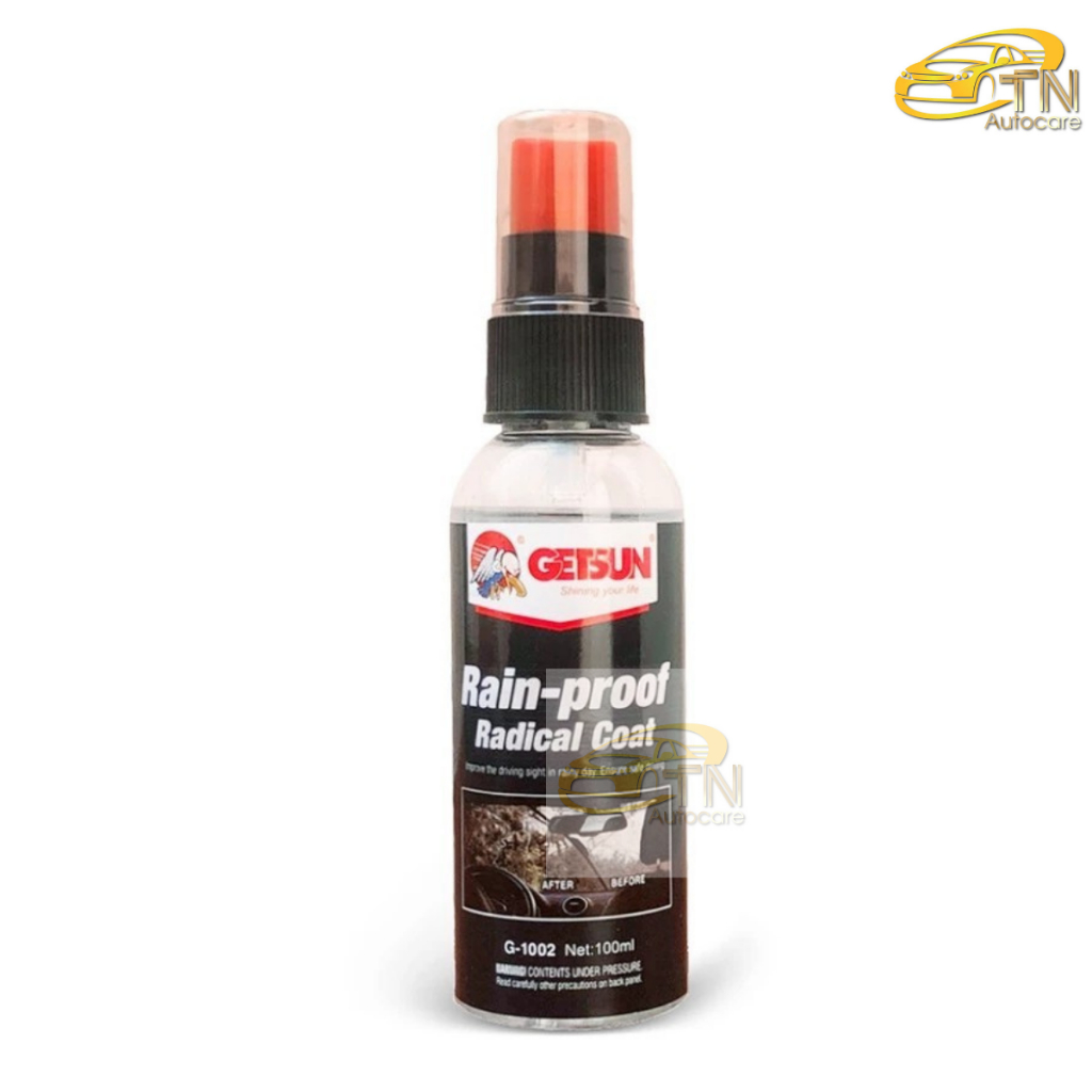 GETSUN Rain-Proof Radical Coat น้ำยาเคลือบกระจก เสปรย์เคลือบกระจกกันน้ำ 100 ml.