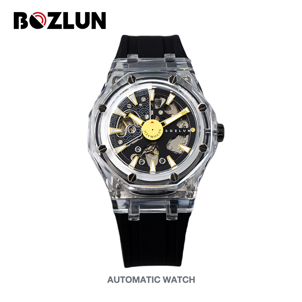 Bozlun รุ่น BZL005 Automatic Watch นาฬิกาข้อมือ ควอตซ์ แฟชั่นสไตล์ เหมาะสำหรับทุกเพศ ทุกวัย