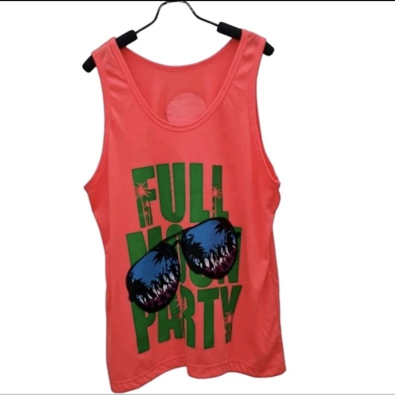 เสื้อกล้ามชายFullmoon สีนีออนสะท้อนแสง - รูปที่ 6