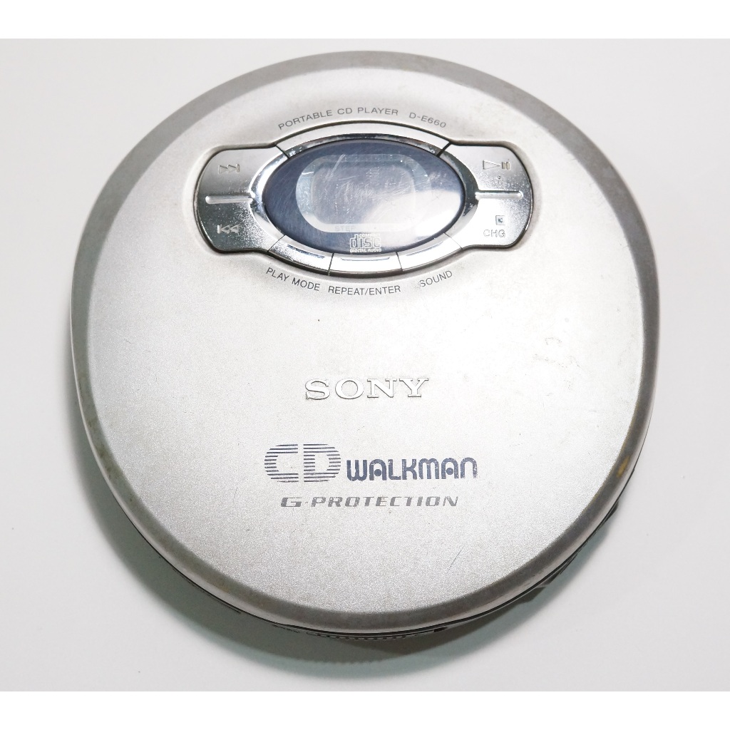 (งานช่าง เครื่องเล่นไม่ได้) เครื่องเล่นCD Sony walkman D-E660