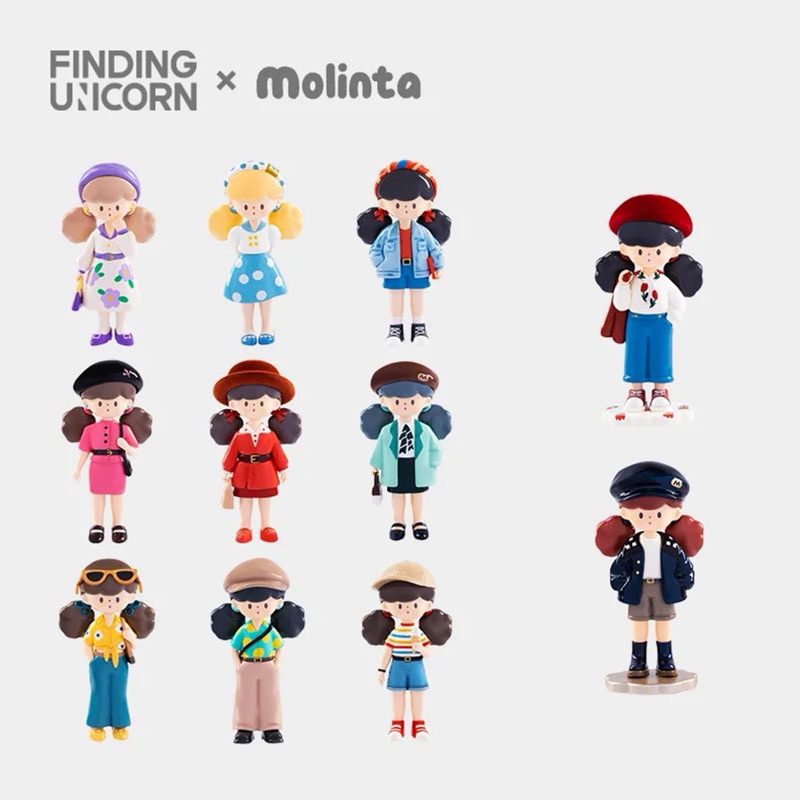 ยกบ็อก (พร้อมส่ง) : Molinta Retro Girl