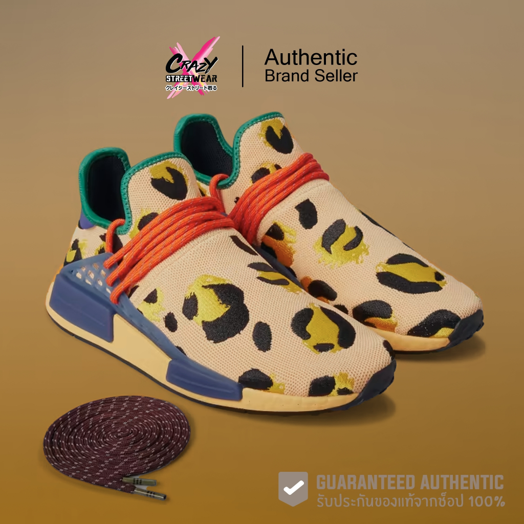 Adidas Hu NMD "Animal Print" (HP3221) สินค้าลิขสิทธิ์แท้ Adidas รองเท้าผ้าใบ