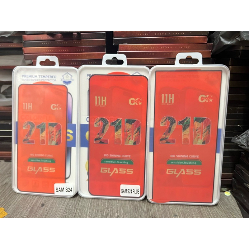 Film Full S24/S24plus/S24ultra ฟิล์มกระจกเต็มจอนิรภัย✅📲