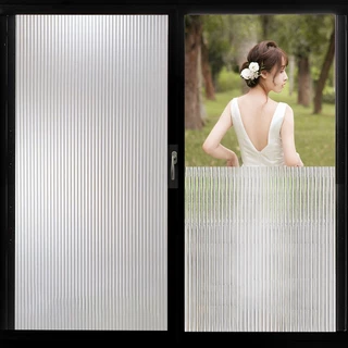 ฟิล์มติดกระจก สูญญากาศ ฝ้าขุ่น หน้ากว้าง/สูง 45/60/90ซ.ม. ยาว 2 เมตร