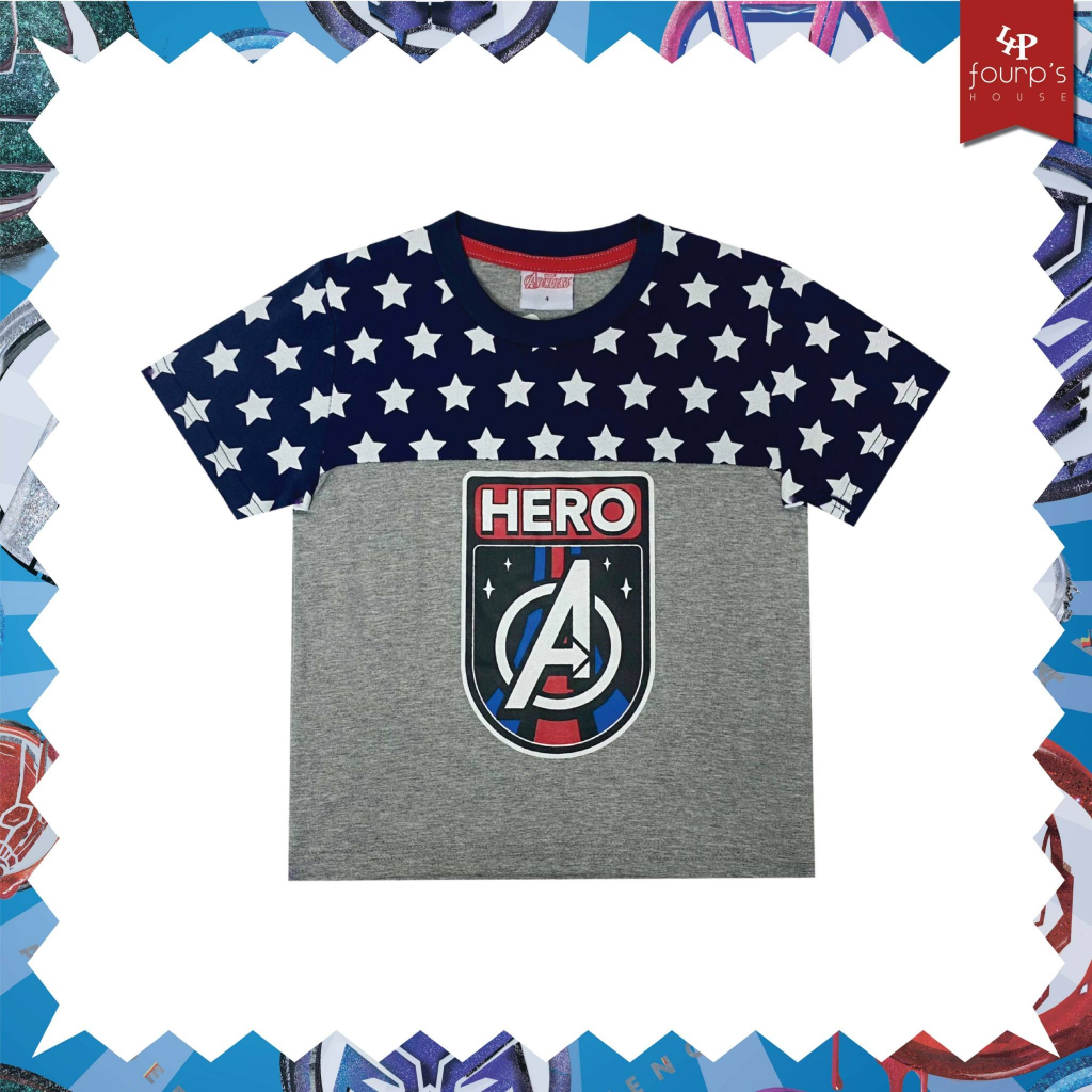 MARVEL AVENGER : 181142 เสื้อเด็กผู้ชาย ลิขสิทธิ์แท้