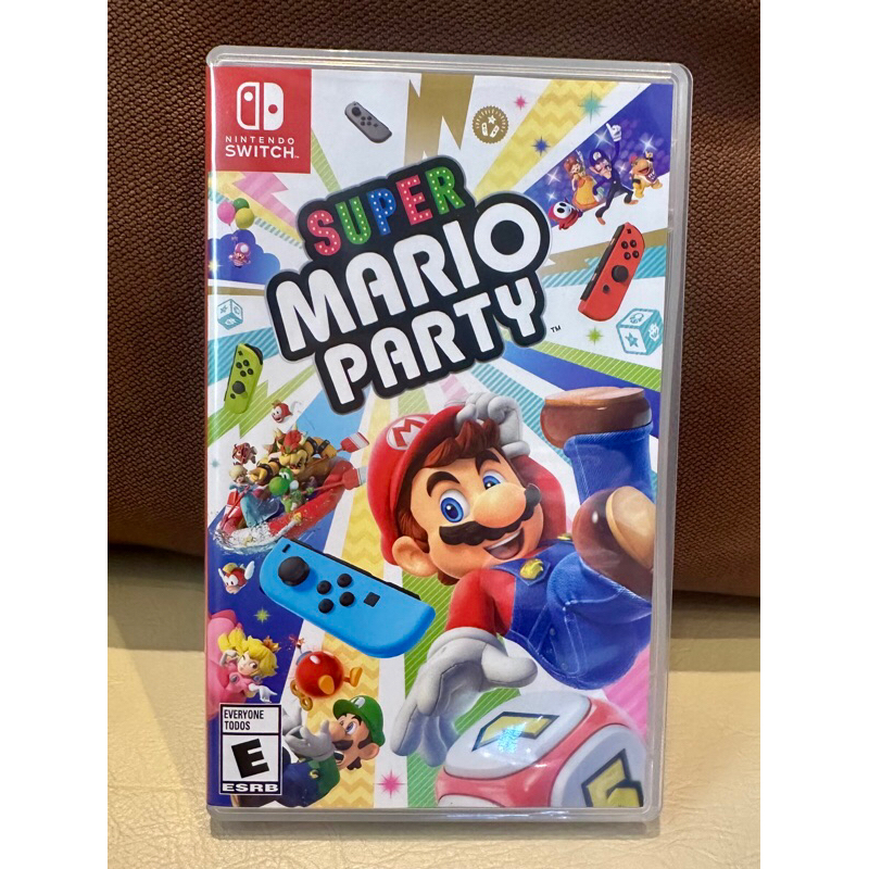 แผ่นเกมส์ มือ2 แผ่นเกมส์ Super Mario Party Nintendo switch สภาพดีครับ